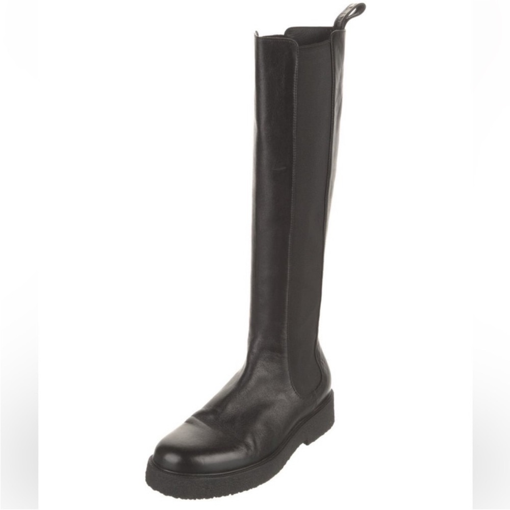 STAUD Black tall Palamino boots WITH BOX